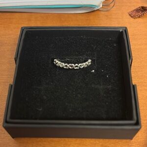 Elegant Silver Heart Ring